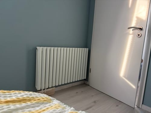 Customer photo review of SONNI Röhrenheizkörper Mittelanschluss Wandheizkörper 600*1003mm Weiß ohne/mit Mutiblock