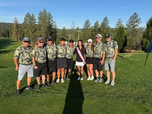 Customer photo review of Military Camo Golf Polo
