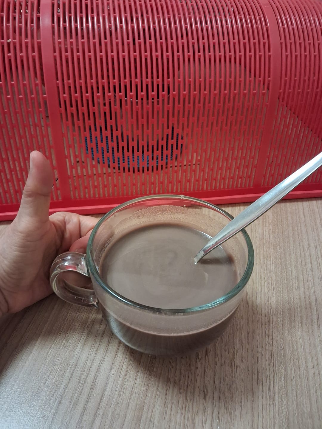 Customer photo review of Pea Protein Isolate - High Fibre (Salted Chocolate)