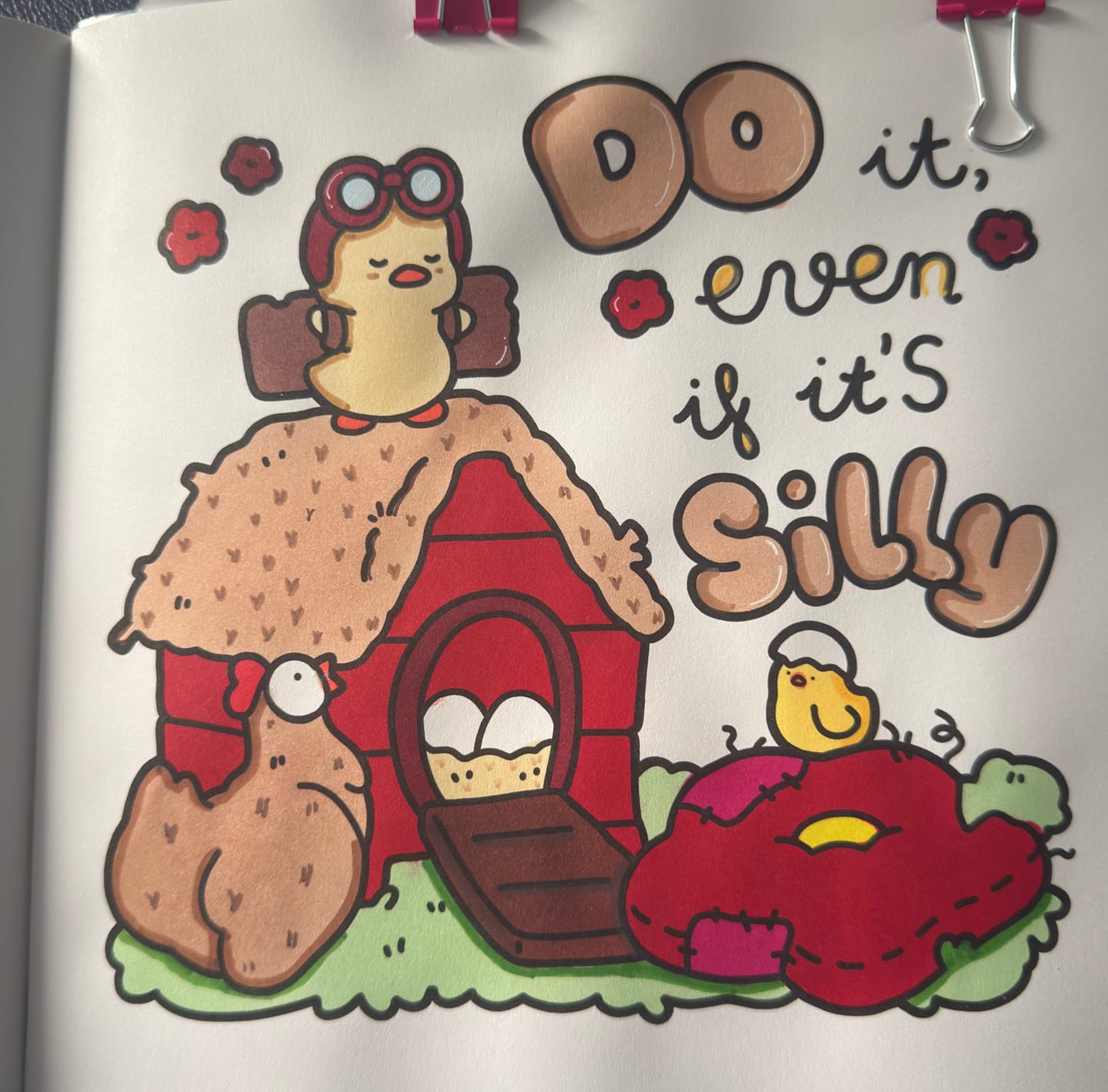 Customer photo review of Ohuhu Honolulu 48 Pastel Colors Dual Tips Alcohol Art Markers-Sweetness (New Color Codes)