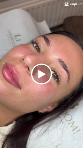 Customer photo review of Cysteamine Brow & Lash Lamination Kit - Step 2 - 15ml