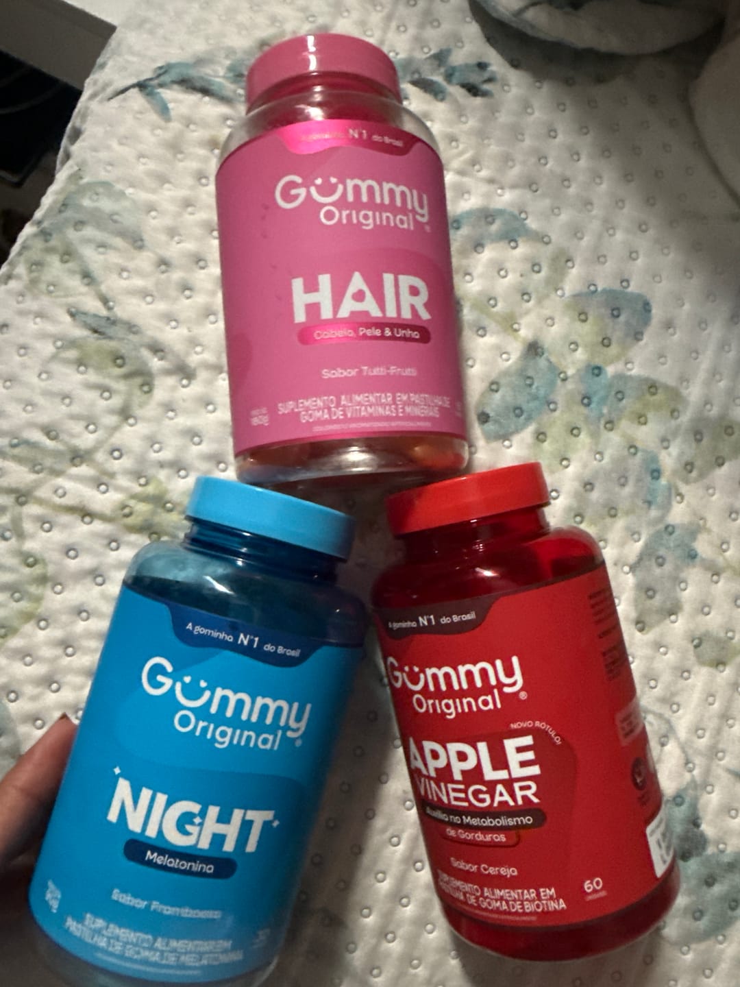Customer photo review of 6 Gummy® Hair - 180g
