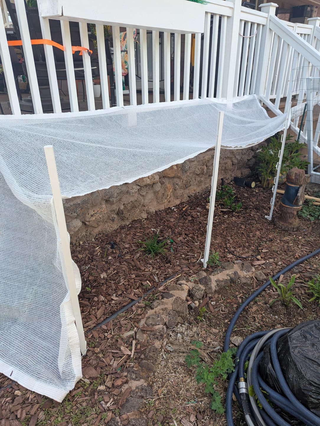 Customer photo review of 40% Shade Cloth
