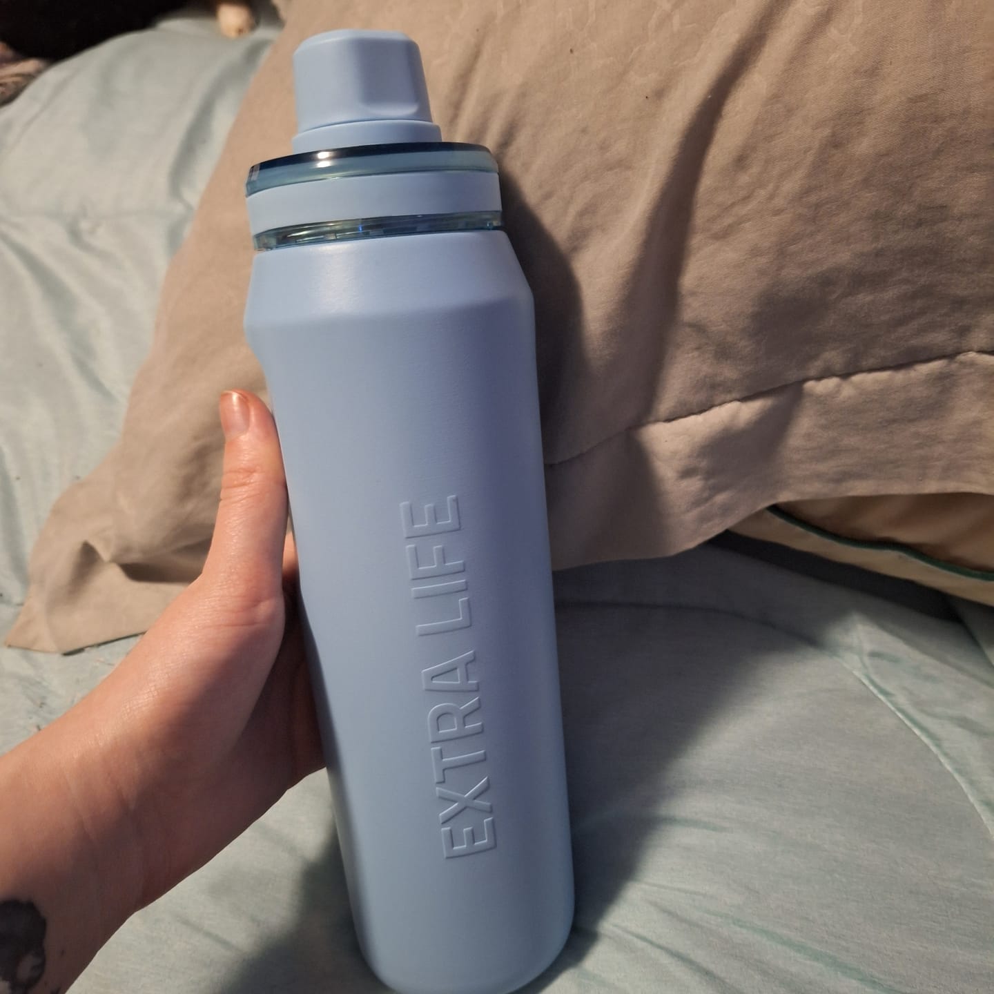 Customer photo review of Botella Térmica Acero Inoxidable 750 ml