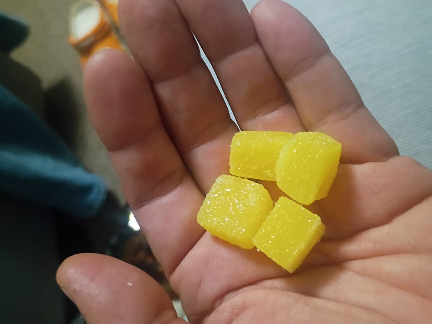 Customer photo review of THCA Gummies