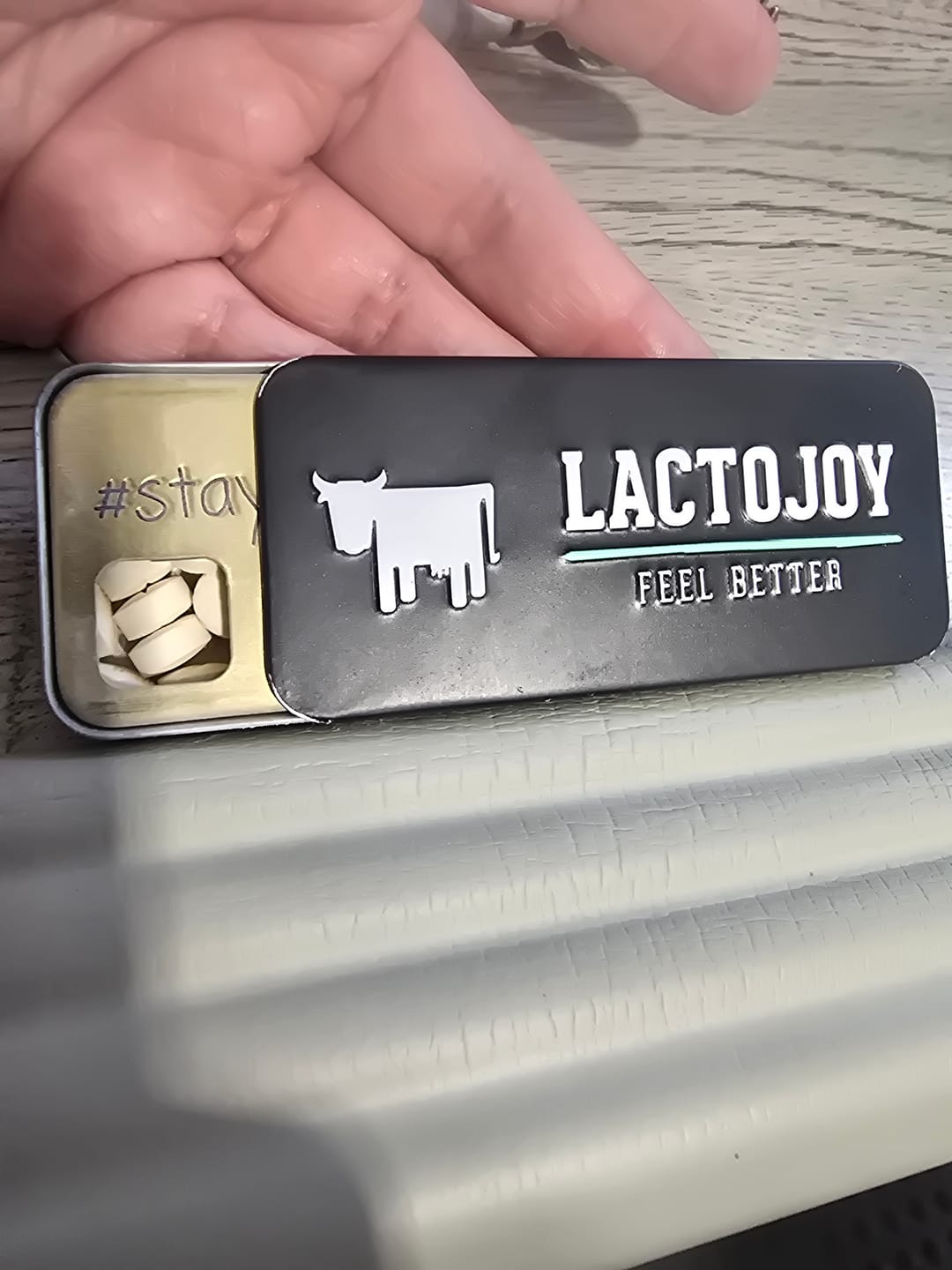 Customer photo review of LactoJoy Lactase Pills - 14,500 FCC - 80 pcs