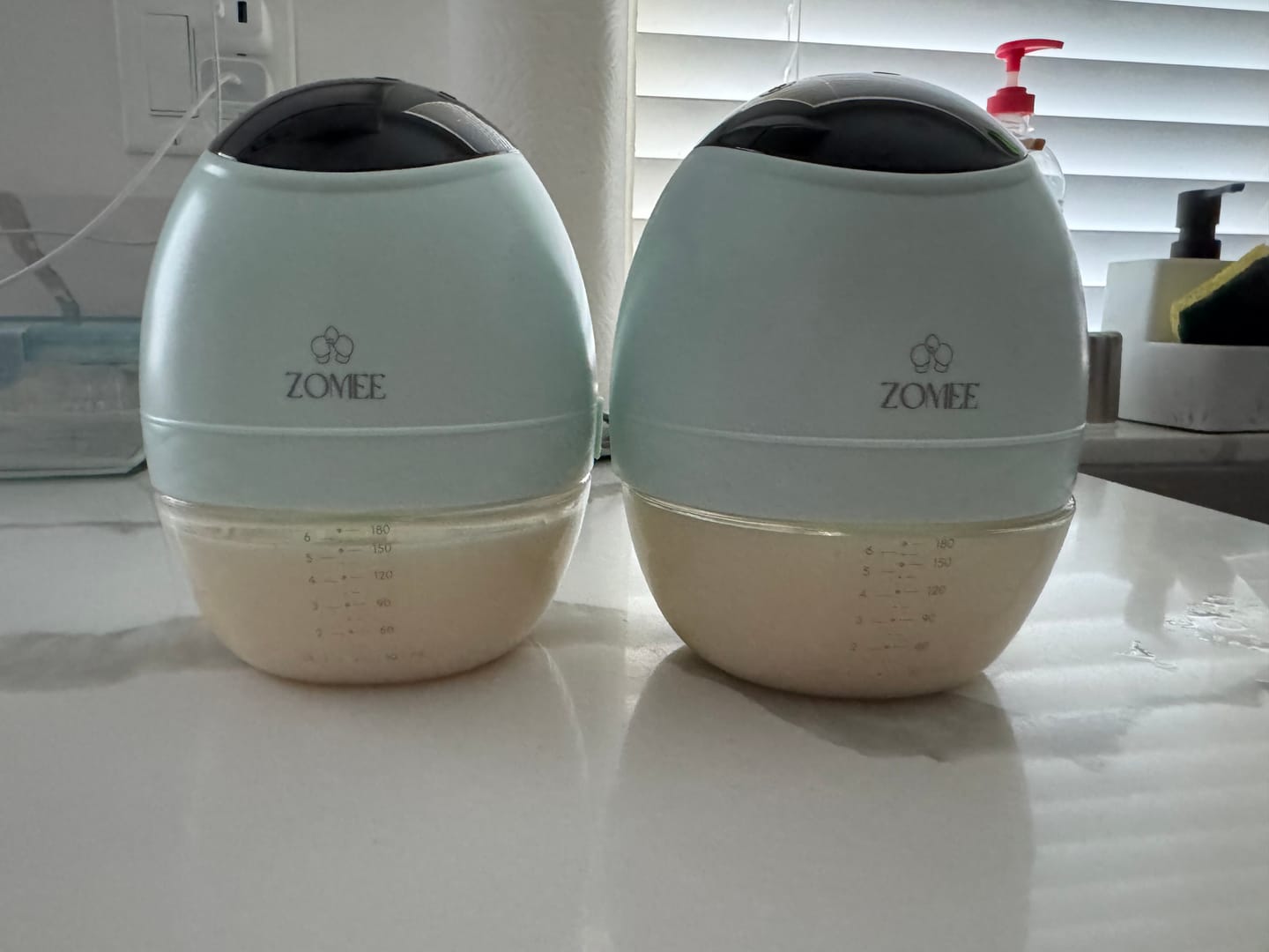 Customer photo review of Zomee Fit Hands-Free Wearable Breast Pump