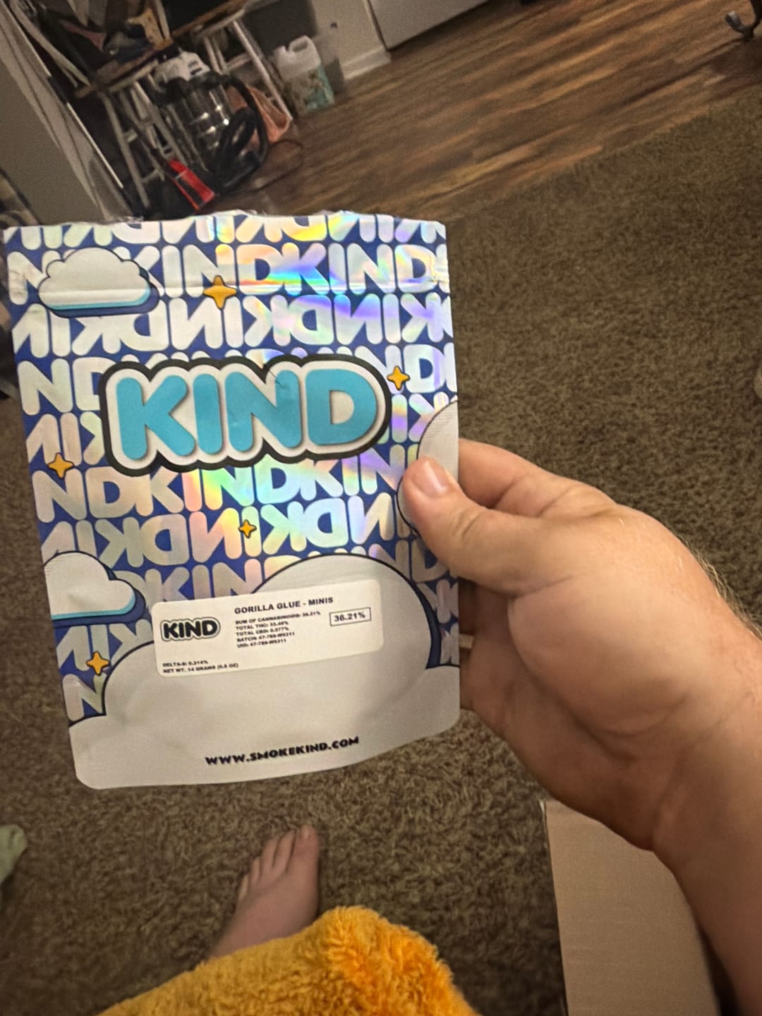 Customer photo review of Gorilla Glue - Minis - 14 Grams - Hybrid