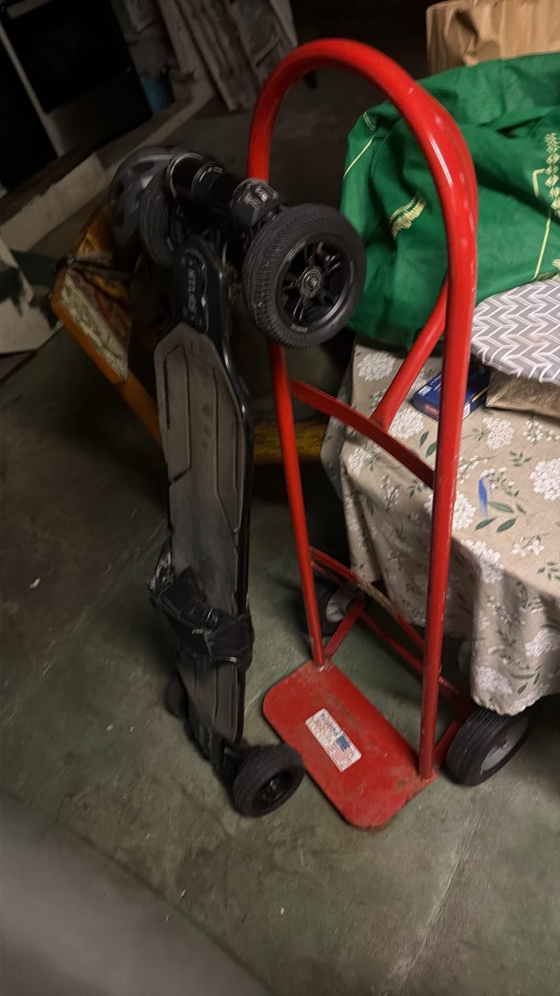 Customer photo review of Backfire Hammer 160mm Pneumatic Tires and Parts