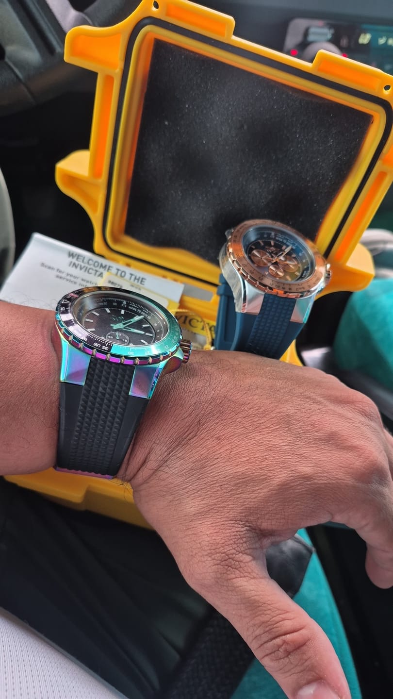Customer photo review of Reloj Deportivo Para Hombre Invicta Aviator 39272 - Azul