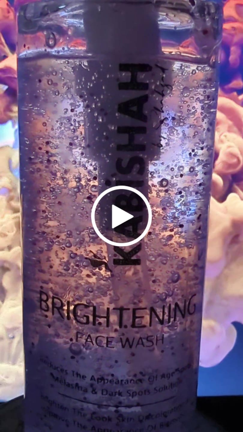 Customer video review of LuminaBright Whitening Face Wash
