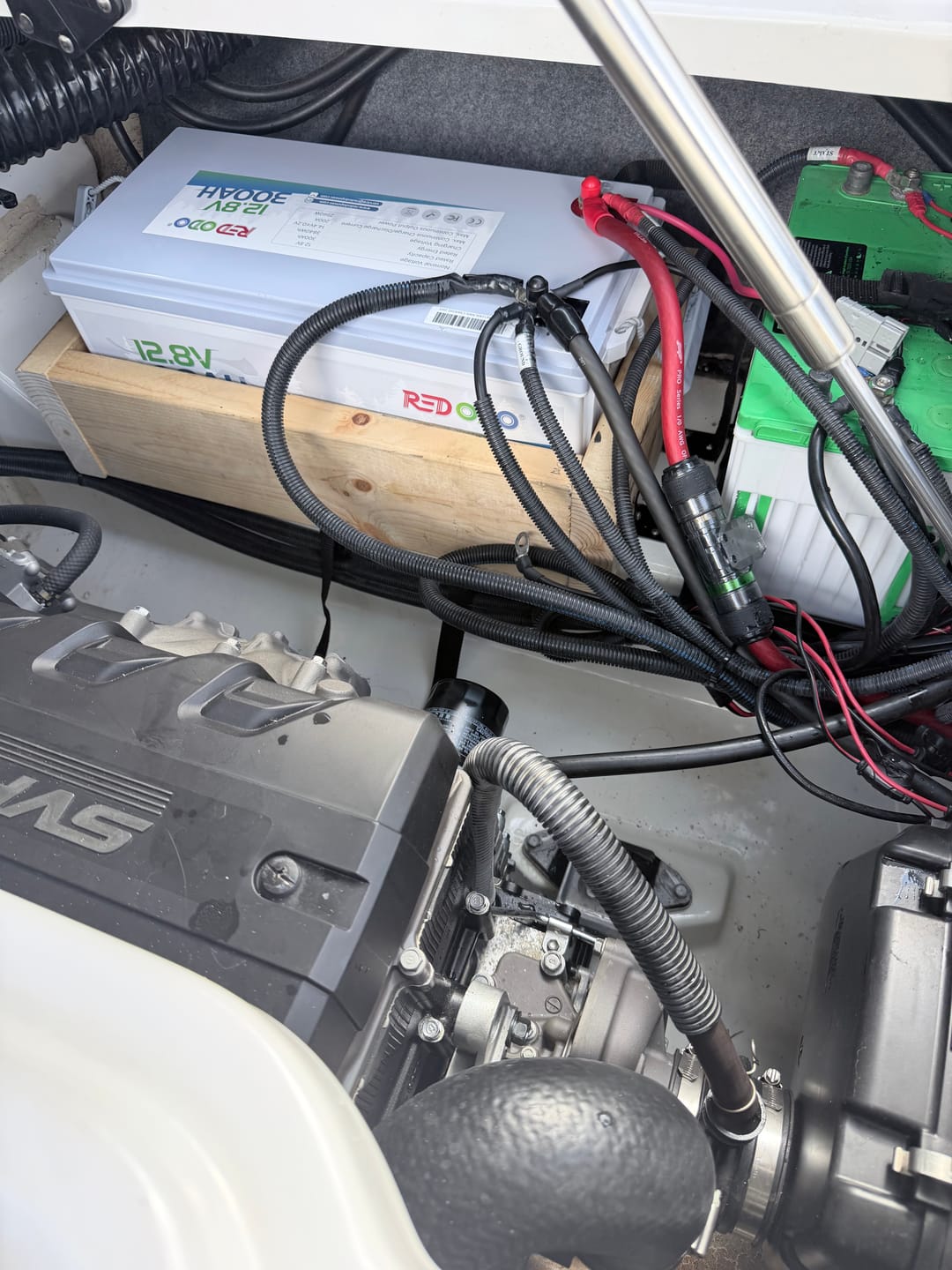 Customer photo review of Redodo 12V 300Ah Lithium LiFePO4 Battery | Replaces 6*12V 100Ah AGM Batteries | For RV, Marine, Home battery backup