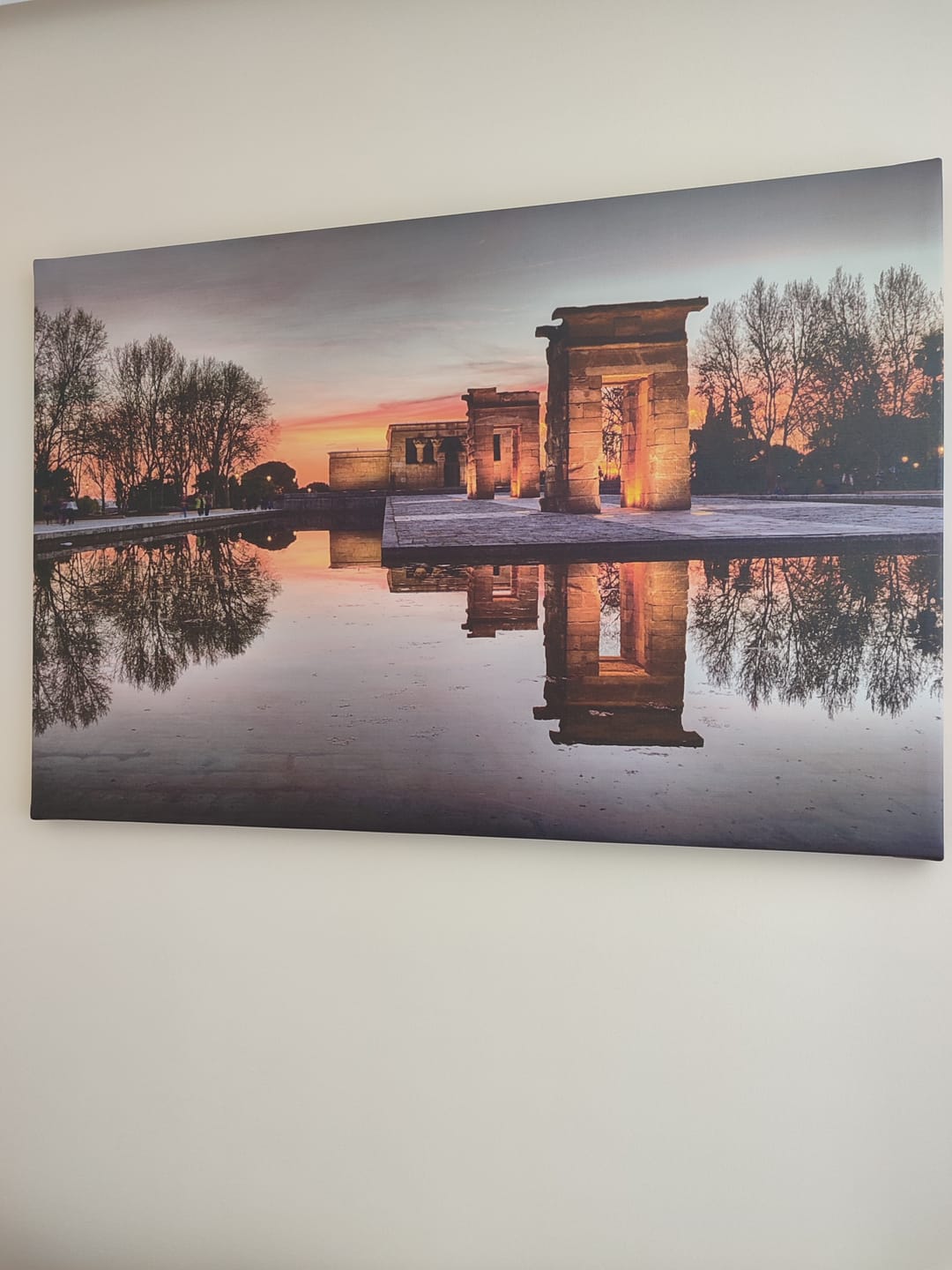 Customer photo review of Vuestra foto como obra de arte – con vista previa en vivo, como póster o lienzo