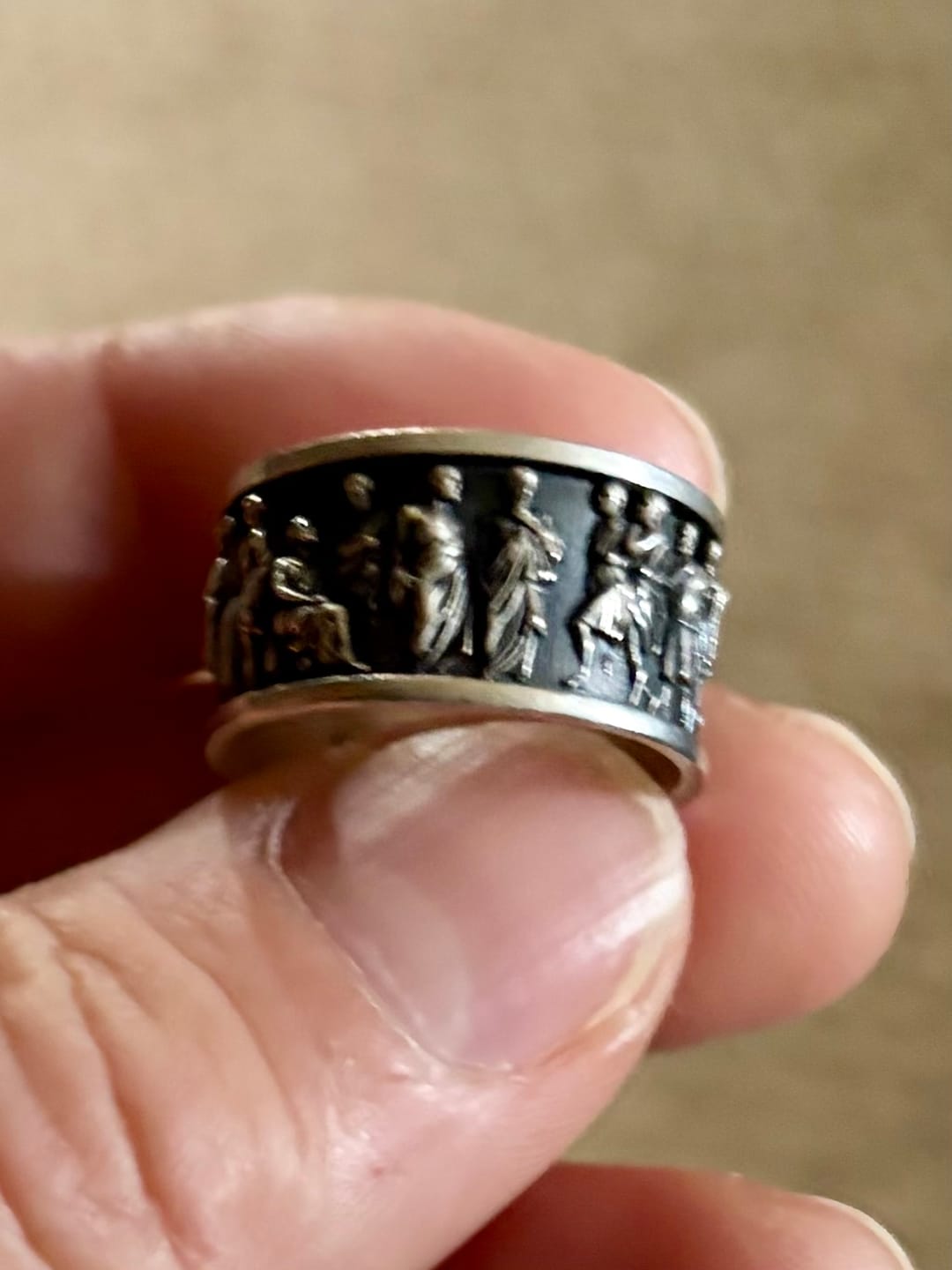Customer photo review of People Of The Rome Ring