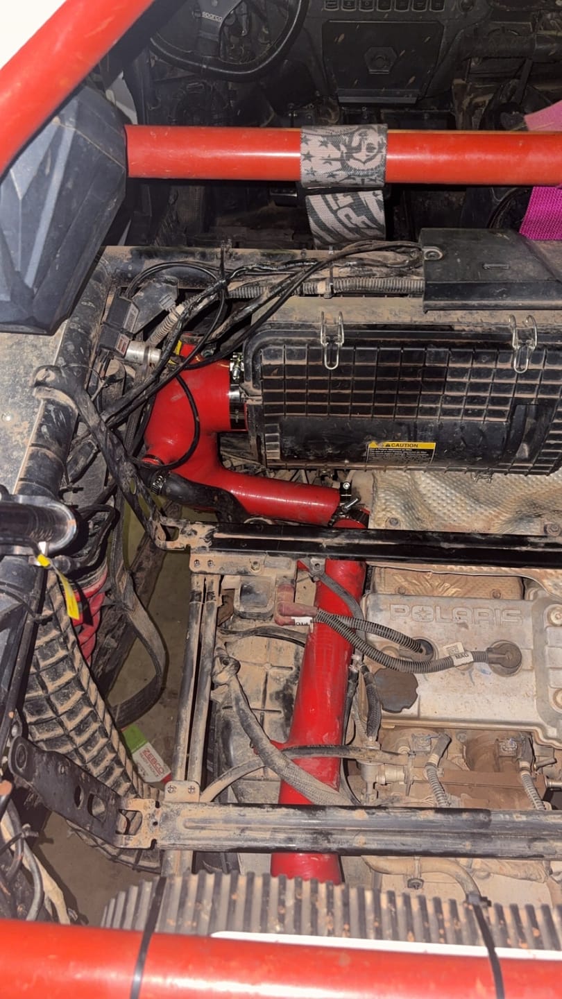 Customer photo review of RPM Polaris RZR Turbo XPT XP4 Turbo S Silicone Intake & Charge Tube SET