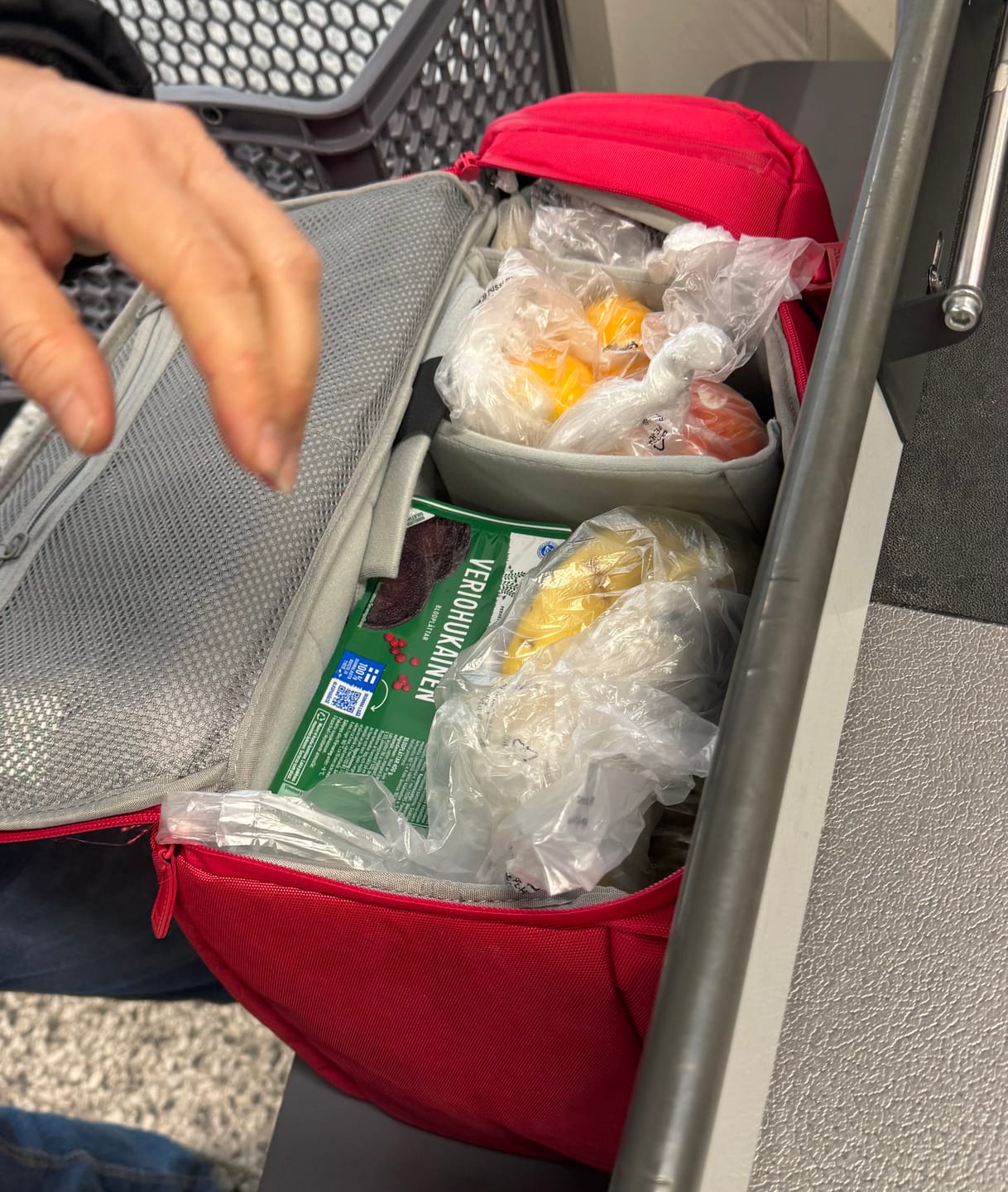 Customer photo review of The Underseat 15L