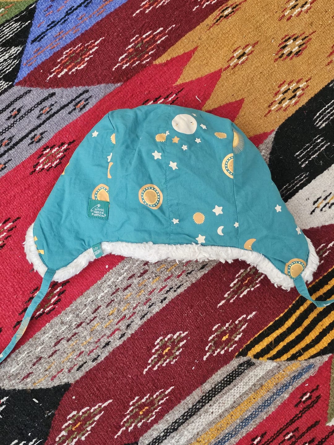Customer photo review of Sun & The Stars Sherpa Lined Hat