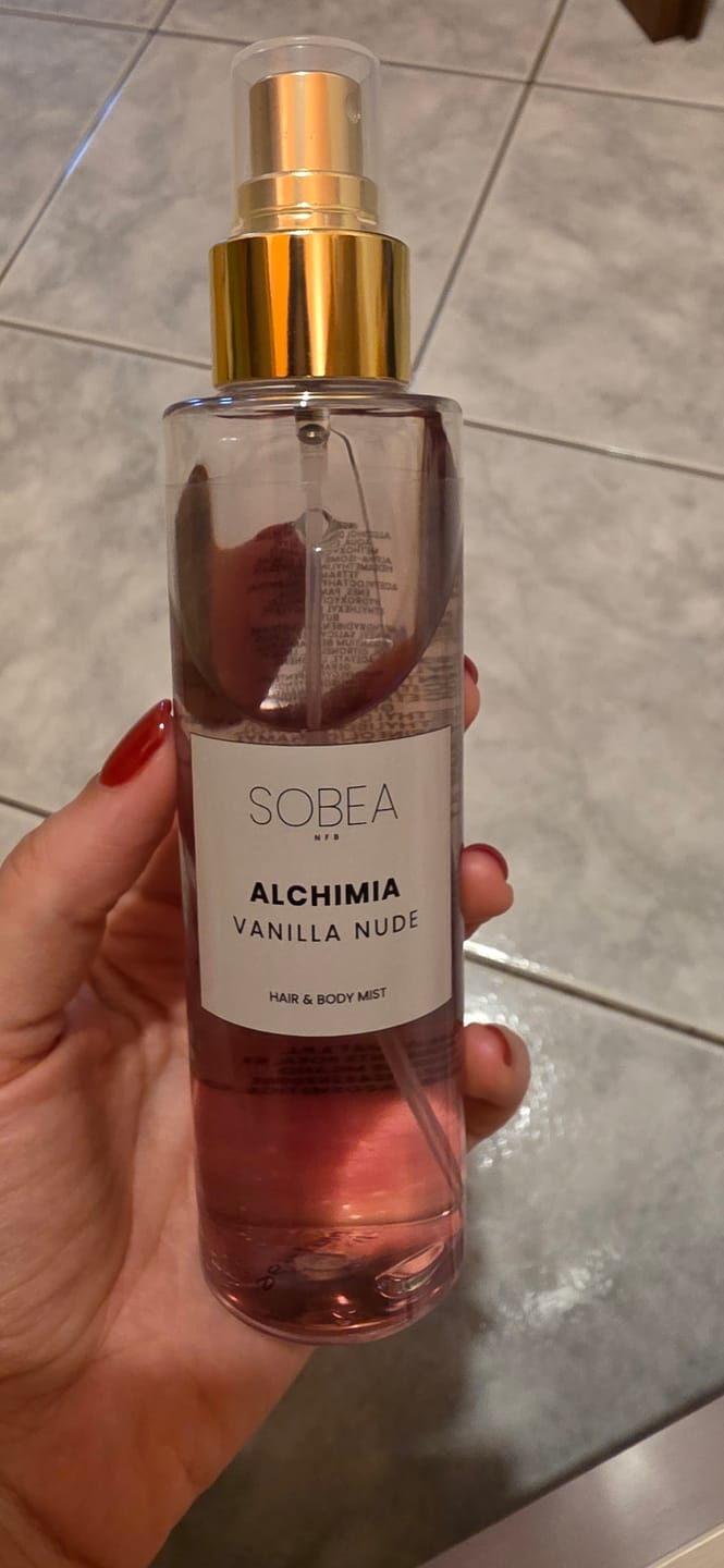 Customer photo review of ALCHIMIA Hair & Body Mist