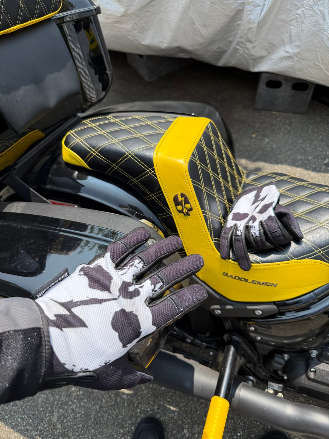 Customer photo review of PRE-ORDER OG MX GLOVES