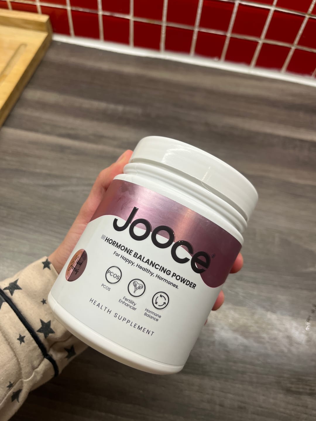 Customer photo review of JOOCE Hormone Balance Powder
