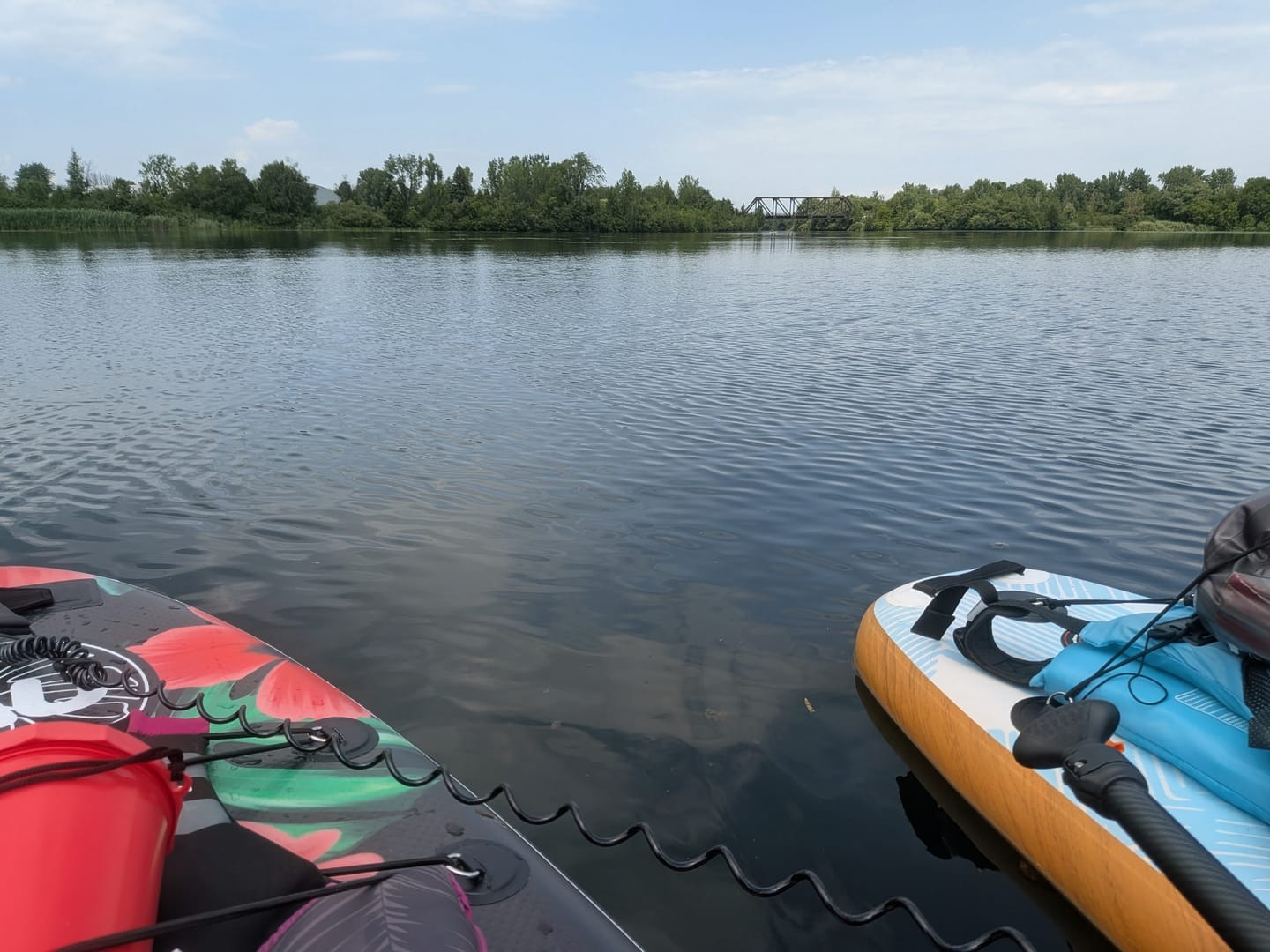 Customer photo review of Tropical- 10'6 All-around- Paddle board gonflable