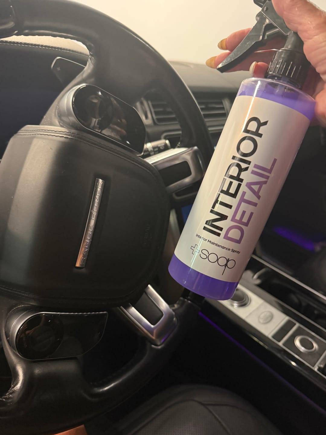 Customer photo review of +Soap Interior Detail Spray