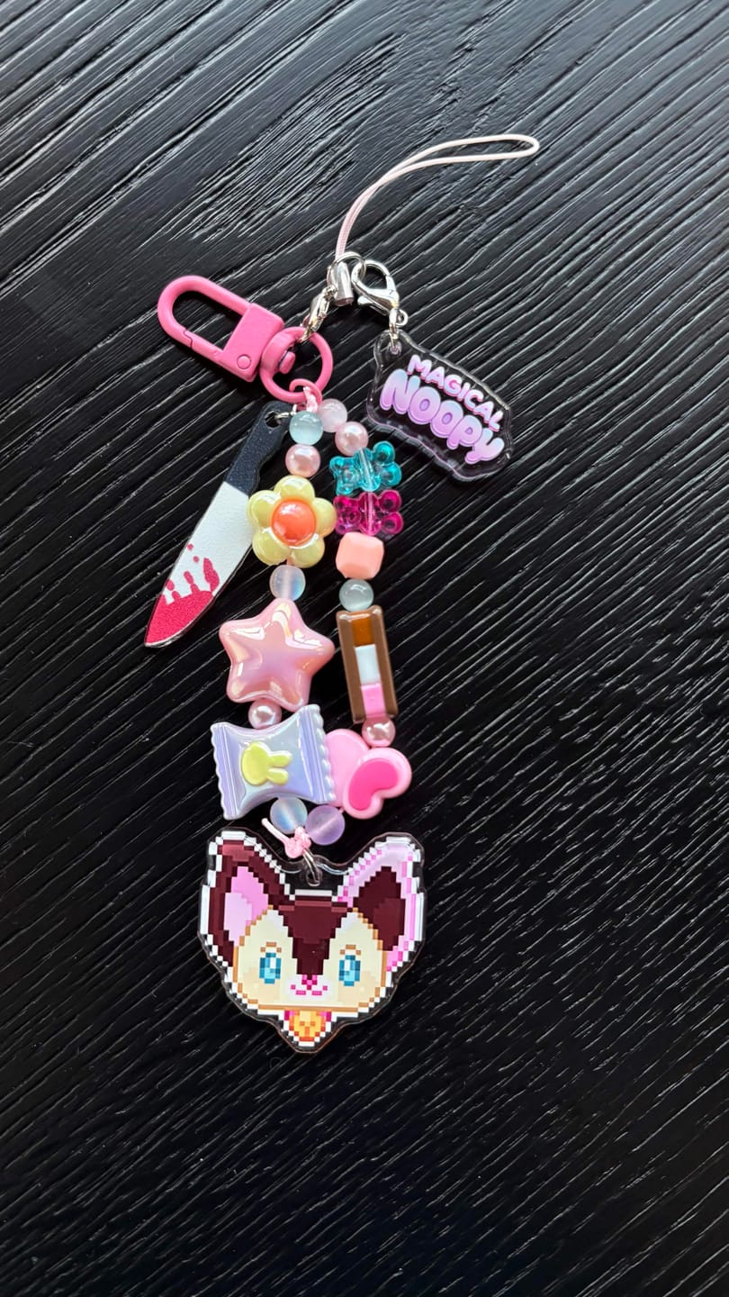 Customer photo review of [CUSTOM MADE] Magical Pixel Noopy Phone Charm