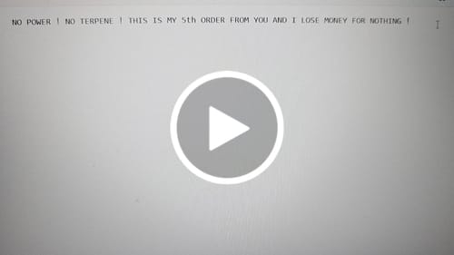 Customer video review of THC-A Pre-Roll Cali Blend |2g|