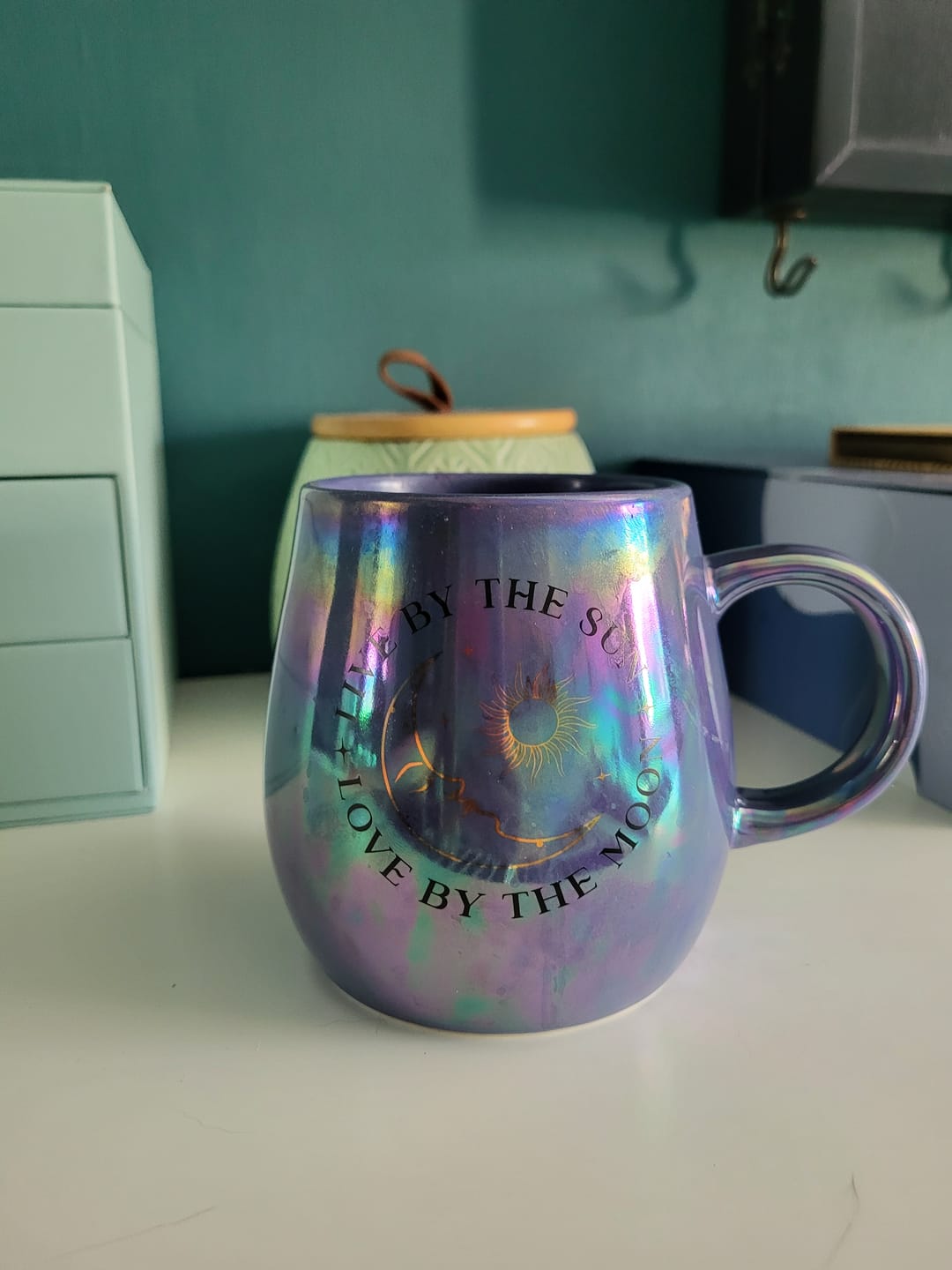 Customer photo review of Sonne & Mond Tasse – Mystischer Schimmer für magische Momente