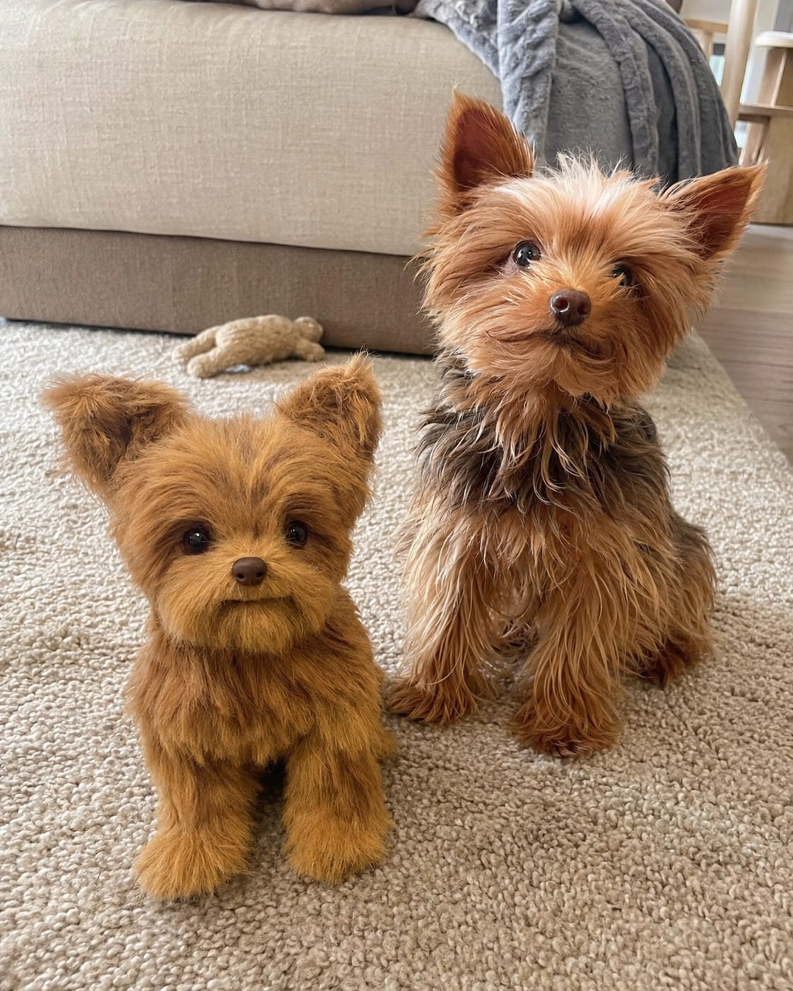 Customer photo review of Customized realistic pet plush toys
