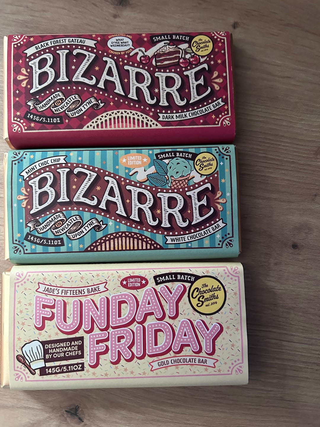 Customer photo review of Mint Choc Chip Bizarre Bar - 145g