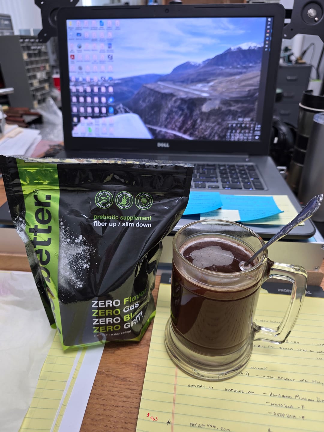 Customer photo review of 2 pack - 300g Pouch - just better.® prebiotic supplement (About 50 servings per pouch) Bundle Up & SAVE 5%!