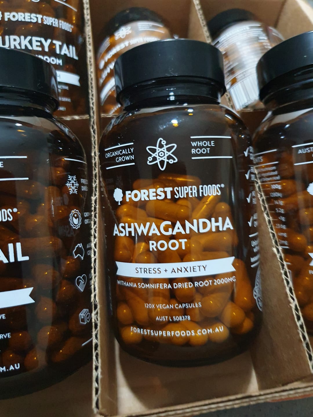 Customer photo review of Organic Ashwagandha Capsules