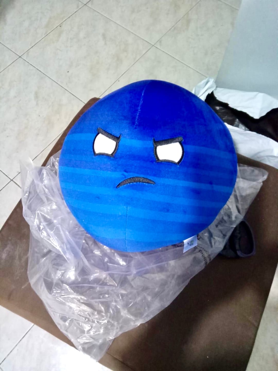 Customer photo review of The SolarBalls Planet X Plush