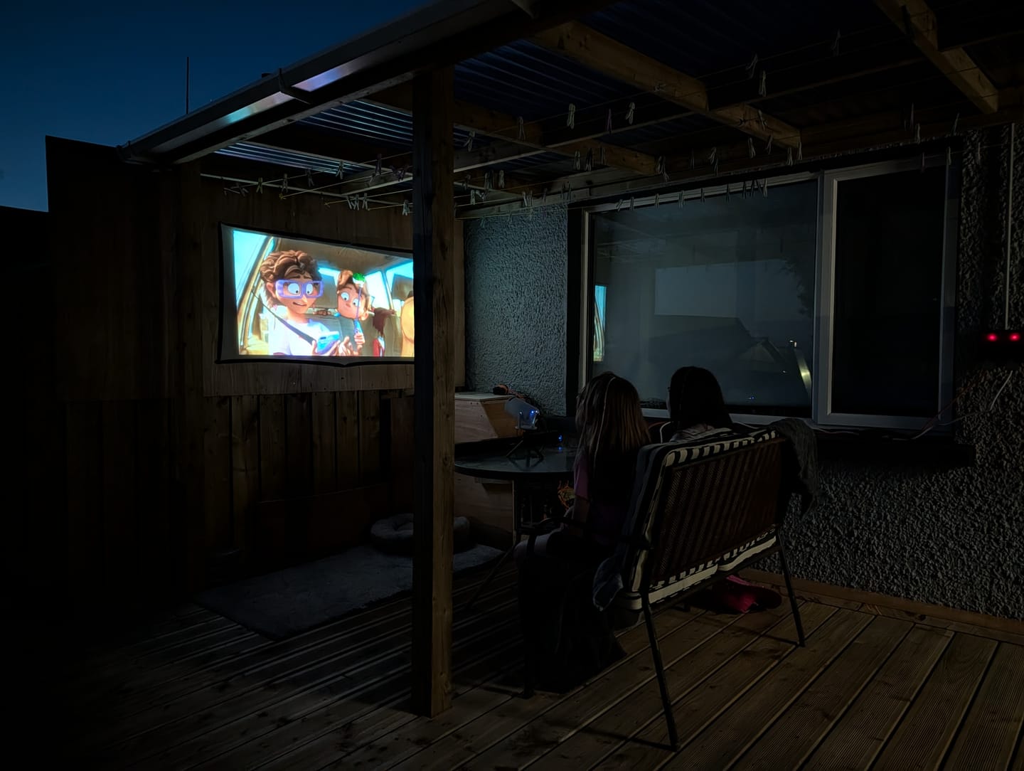 Customer photo review of CineMaster Pro® - 4K Smart Projector