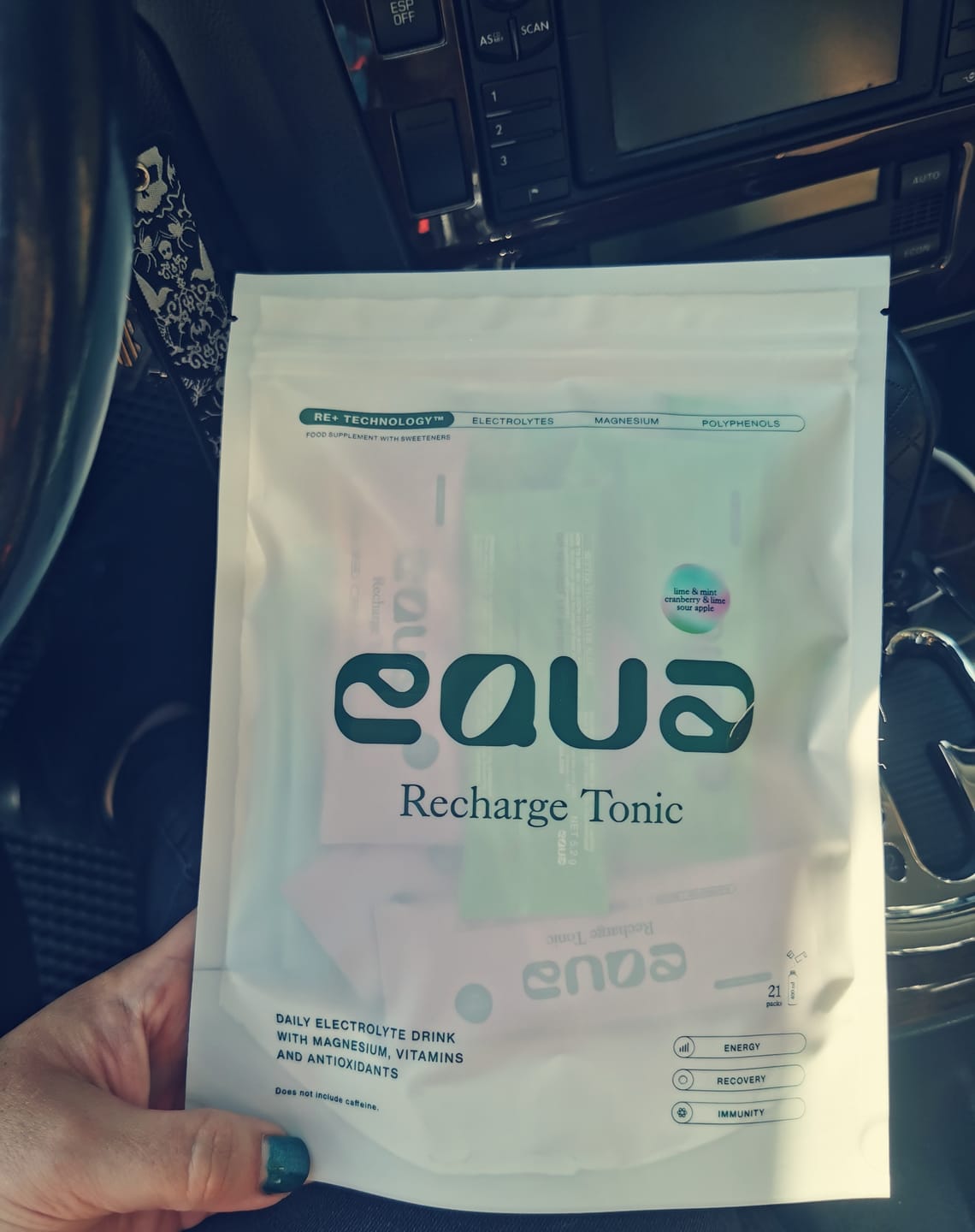 Customer photo review of Elektrolitų gėrimas Mix įvairių skonių rinkinys