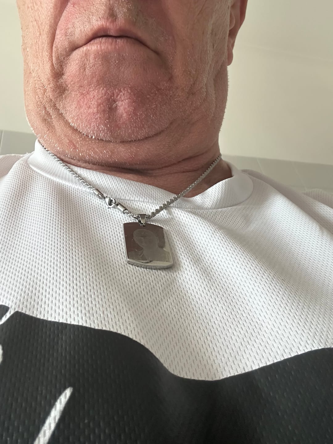 Customer photo review of Collana Memory Foto Incisa