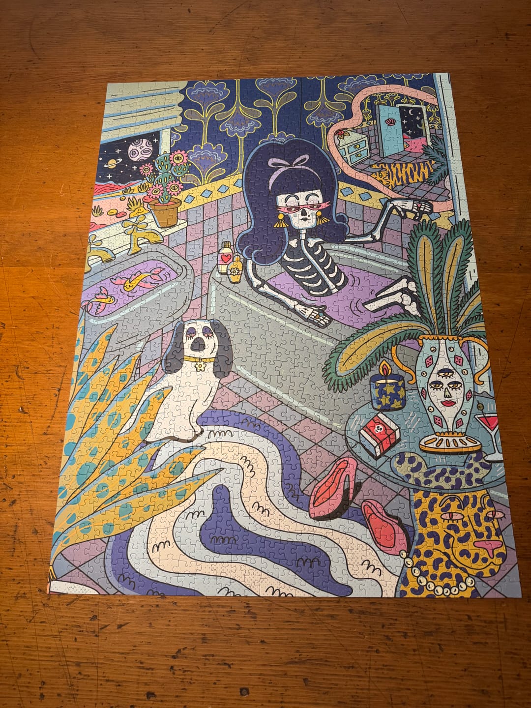 Customer photo review of Moonlight | 1000 Piece Puzzle