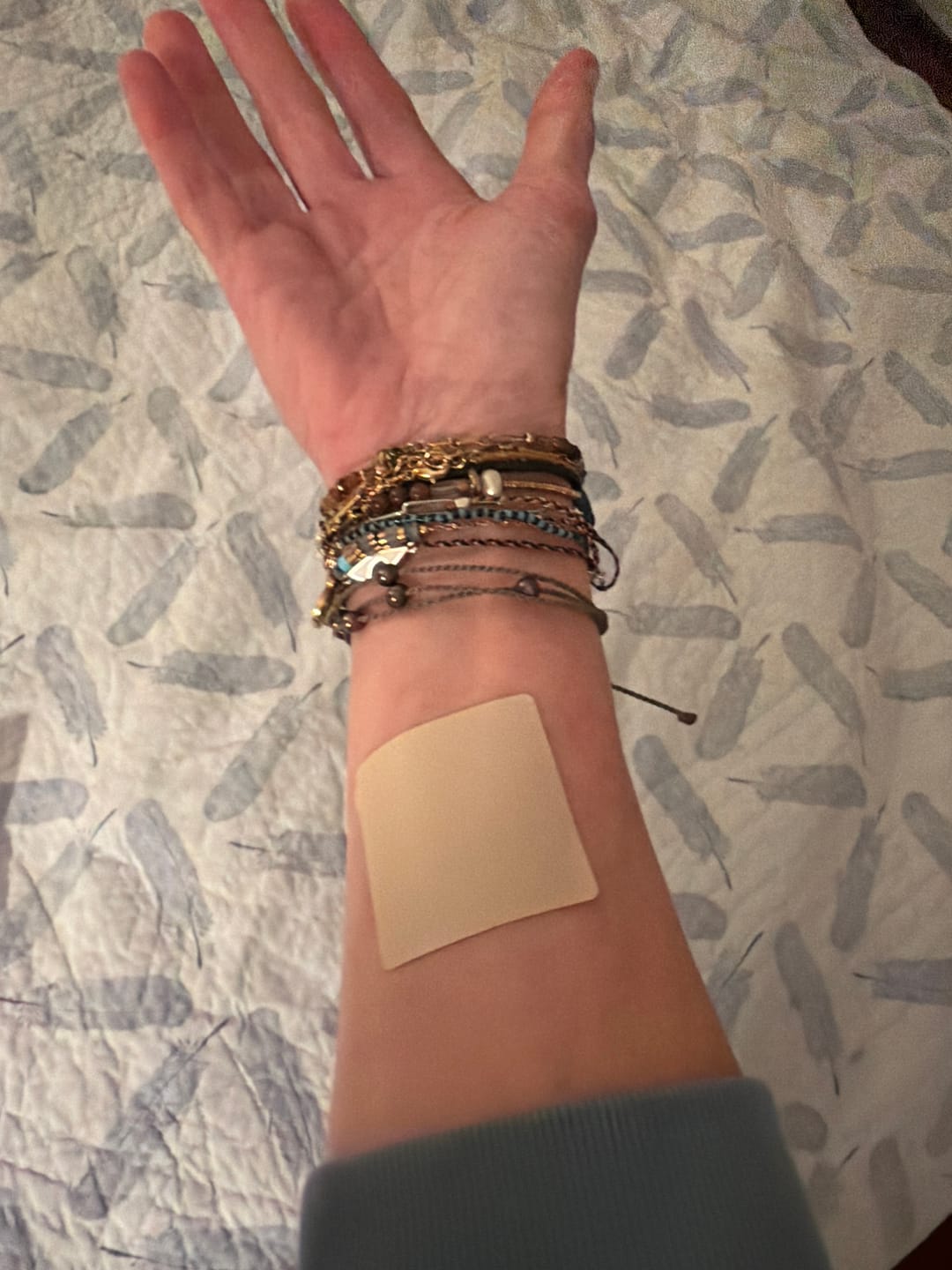 Customer photo review of mussage 8 Hour Sleep Patch