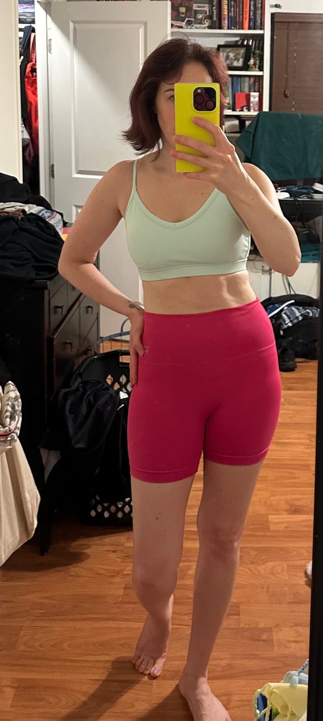 Customer photo review of DAYDREAM 4.5" Performance Short
