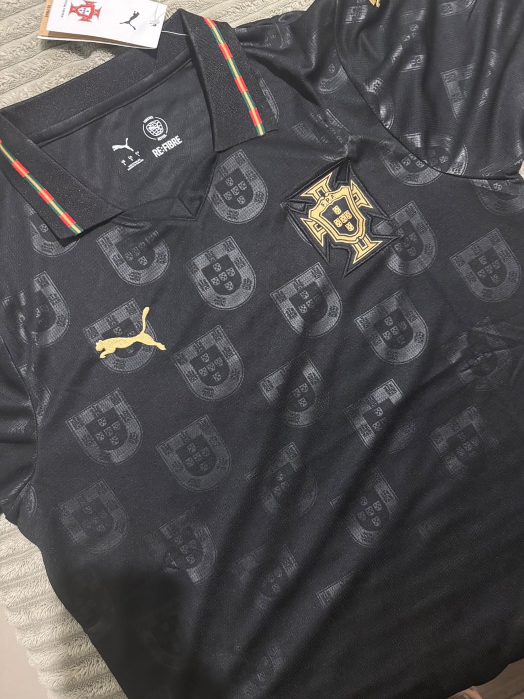 Customer photo review of Maillot Sélection Portugal Édition spéciale Black Panther - 25/26