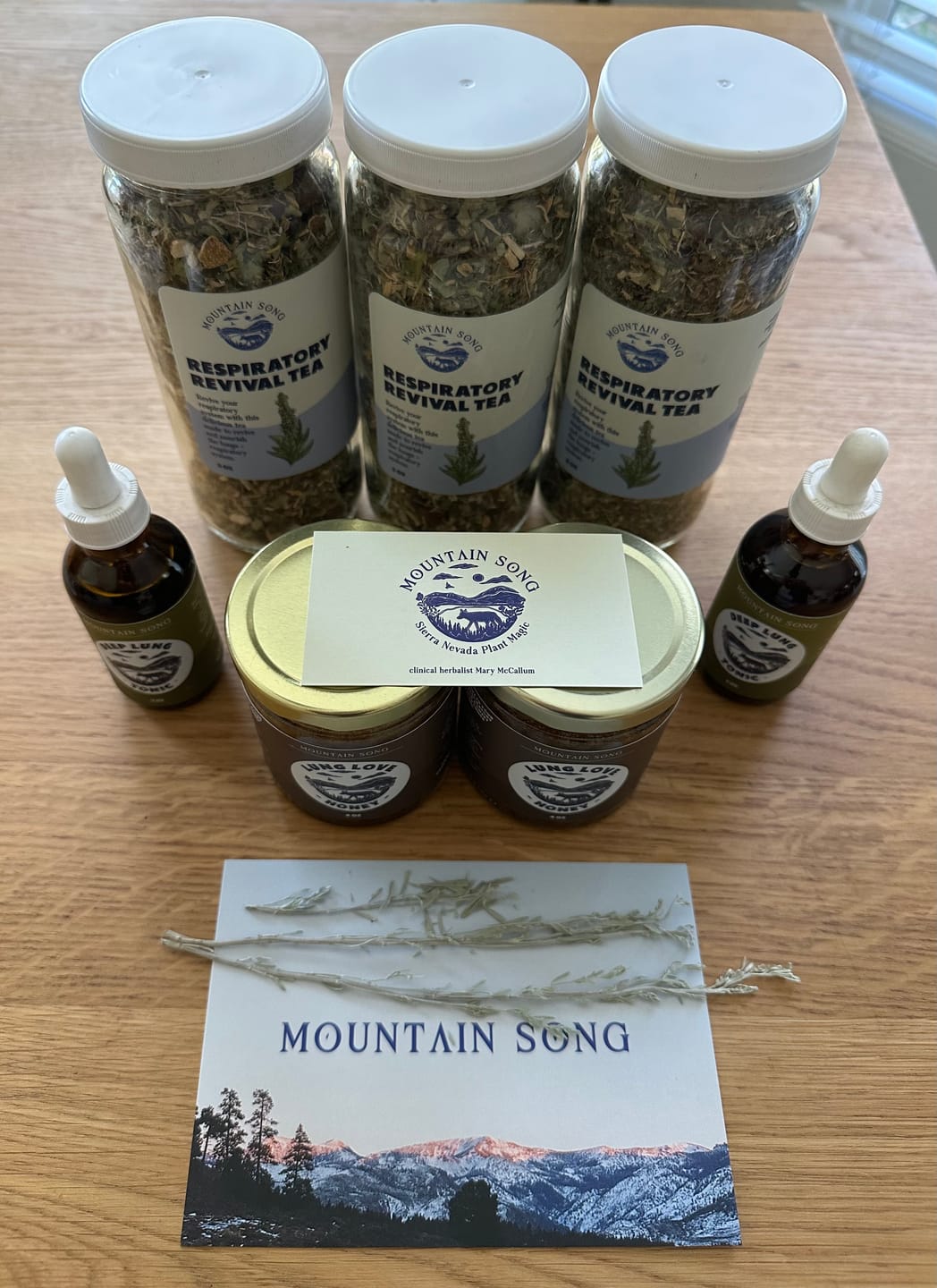 Customer photo review of Respiratory Revival Tea