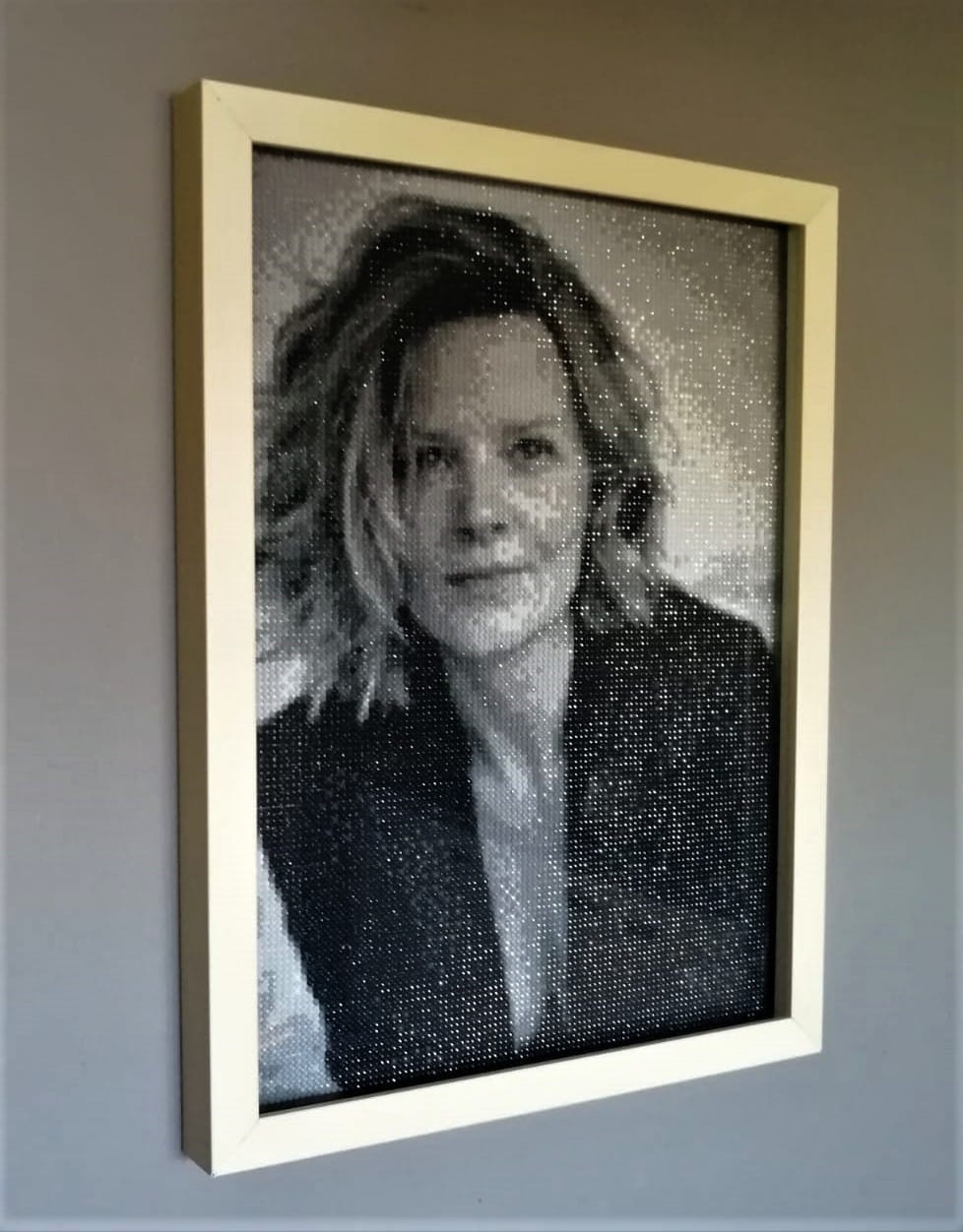 Customer photo review of Eigen Foto Diamond Painting
