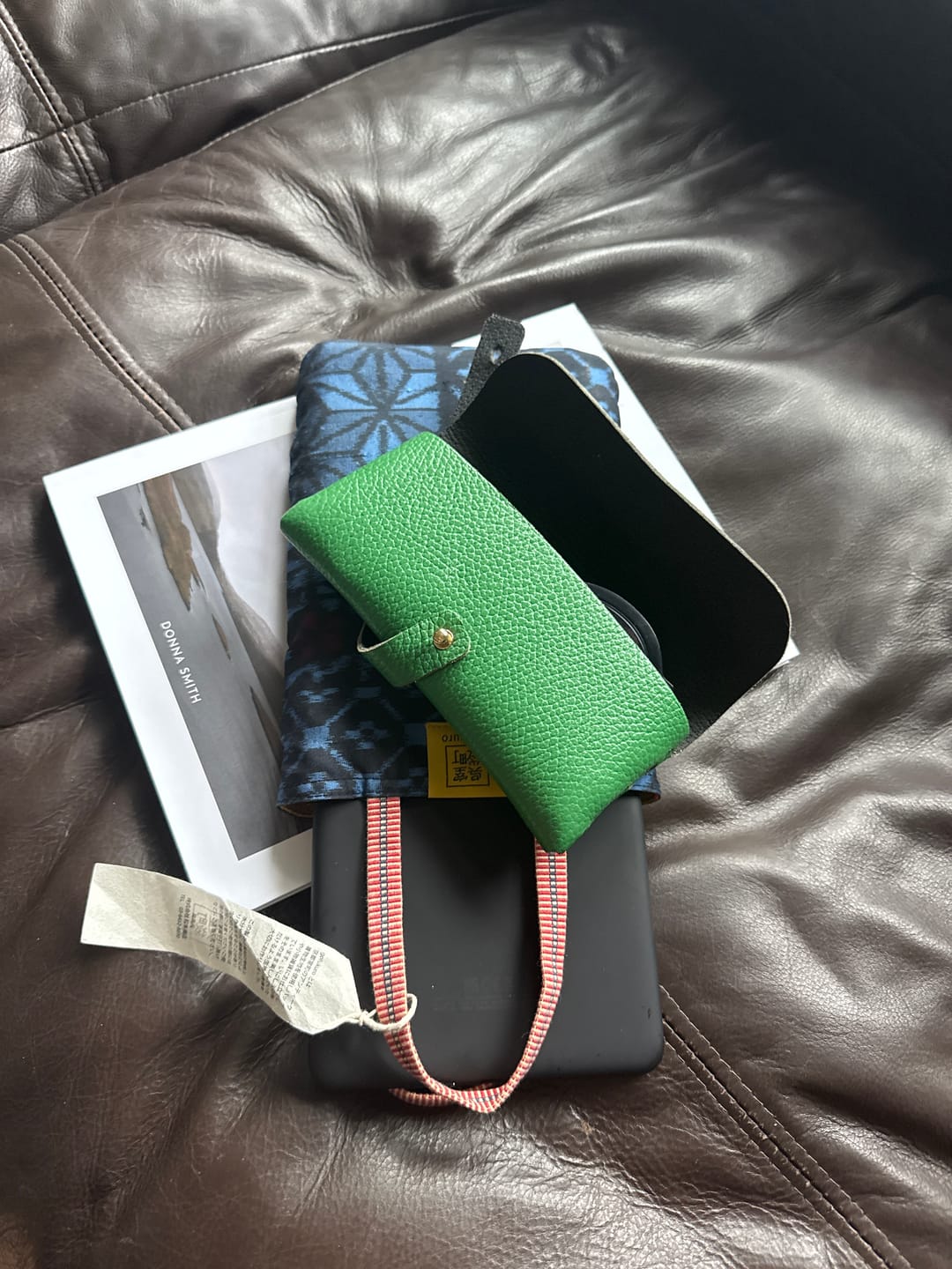 Customer photo review of Leather Glasses Case