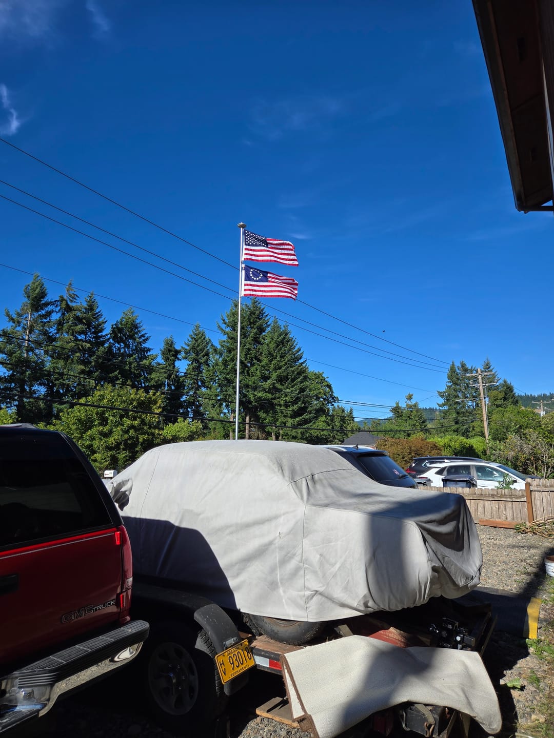 Customer photo review of 3' x 5' Bennington Flag