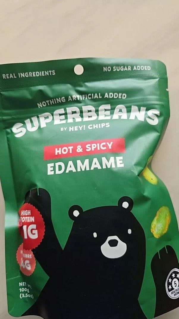 Customer photo review of Edamame Hot & Spicy (100g)