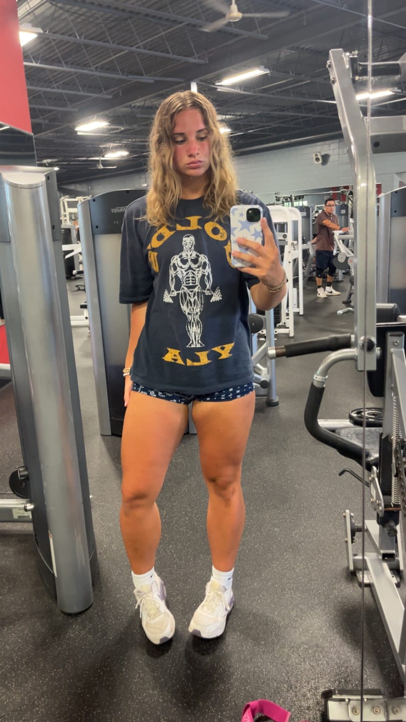 Customer photo review of 4213 - Gold's Iron Legacy Icon Tees