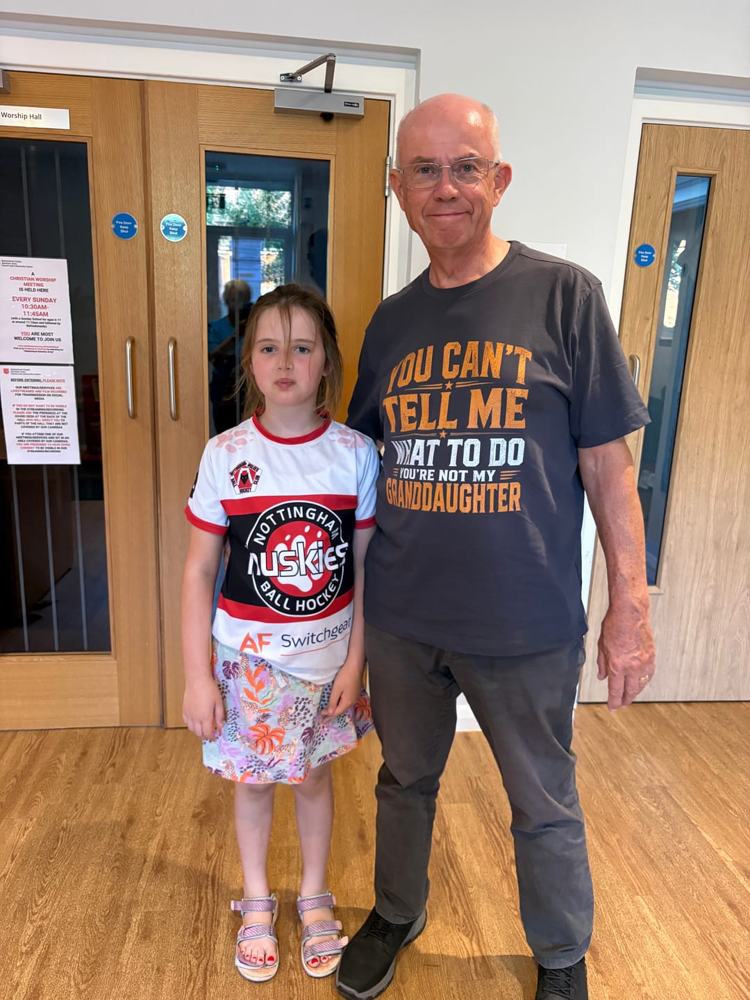Customer photo review of You Can't Tell Me What To Do Granddaughter 59 T-Shirt
