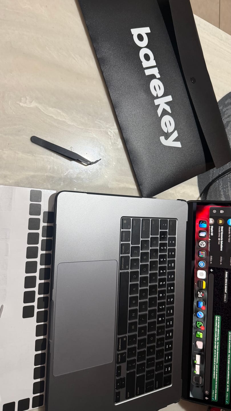 Customer photo review of Modular Keyboard Skin