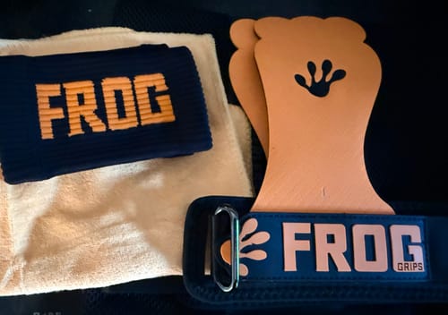 Customer photo review of FROG GRIPS® ELITE HD FINGERLESS - Orange